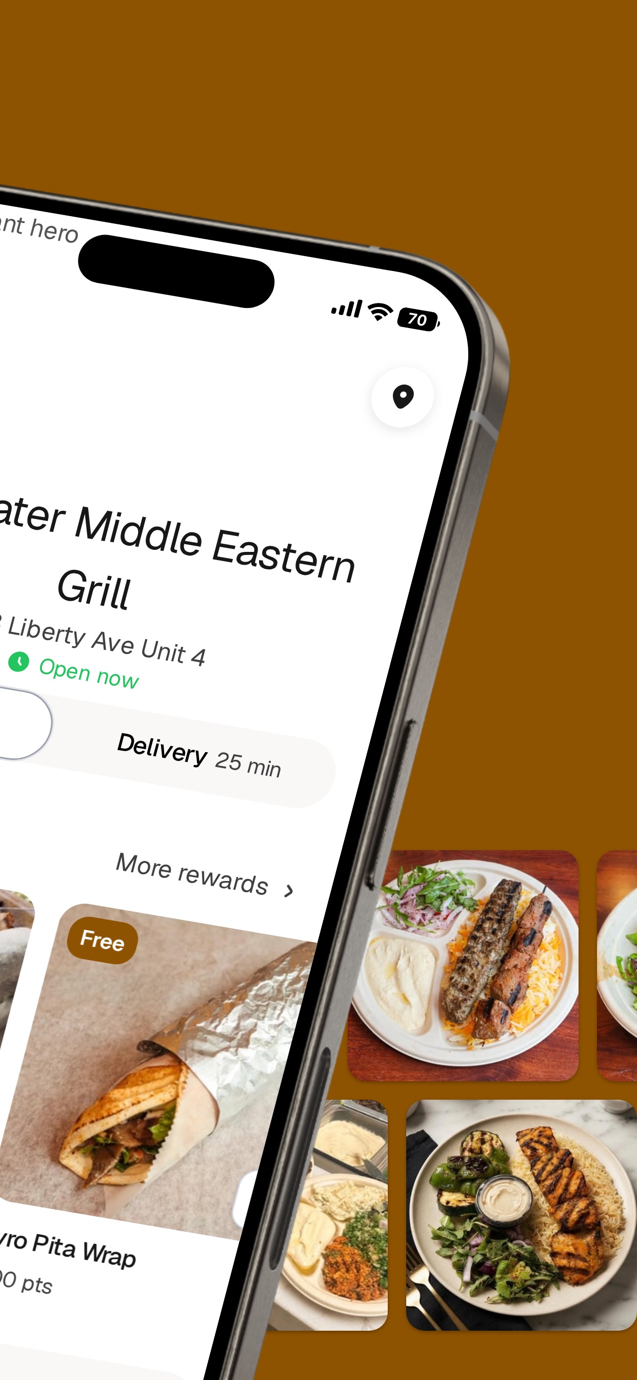 Screenshot 2 of Rosewater Middle Eastern Grill