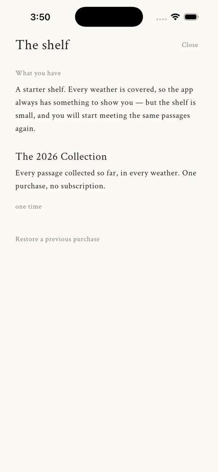 Almanac - Weathered Words screenshot 1