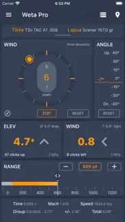 weta precision pro iphone capturas de pantalla 1