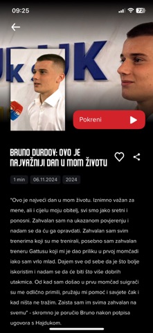 Hajduk Digital TV Screenshot 5 of 5