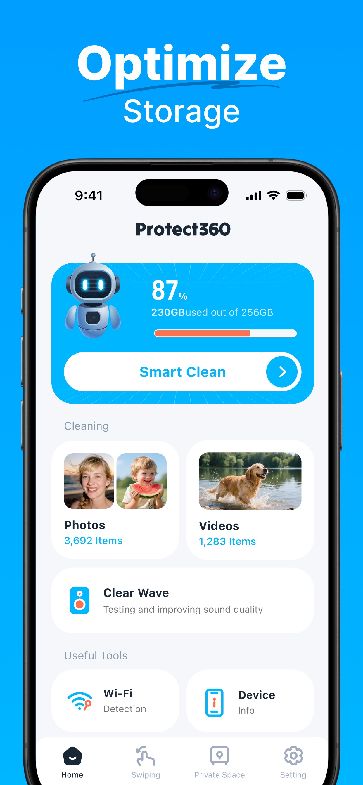 Protect360: Security & Cleaner screenshot 2