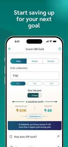 SafeGold – Digital Gold App screenshot