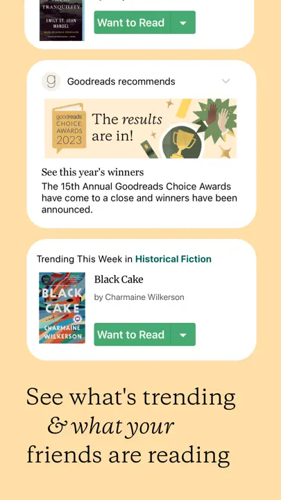 Goodreads: Book Tracker & More iPhone-skjermbilde 8