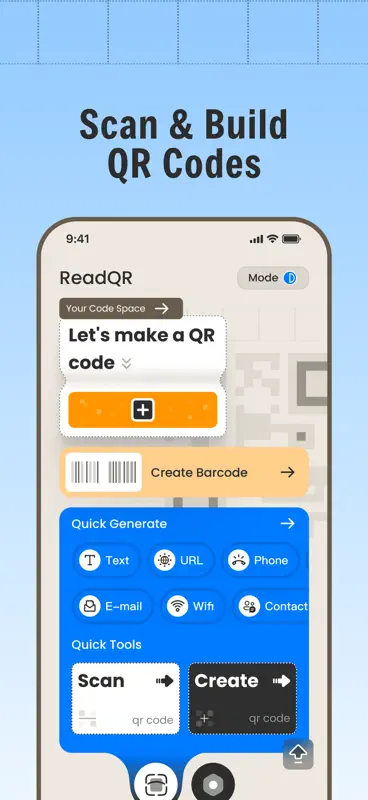 ReadQR & Barcode Creator screenshot 1 of 6