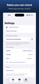 Odo: Mileage Tracker & Log screenshot