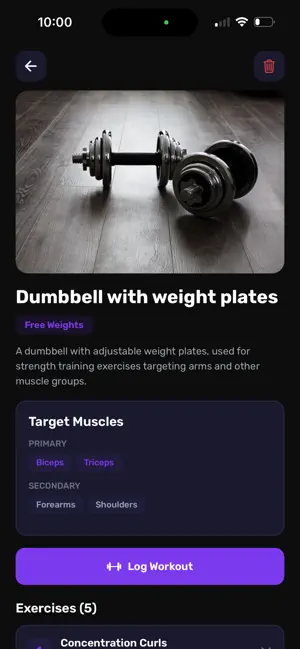 ForGym: Gym Equipment Scanner screenshot 2