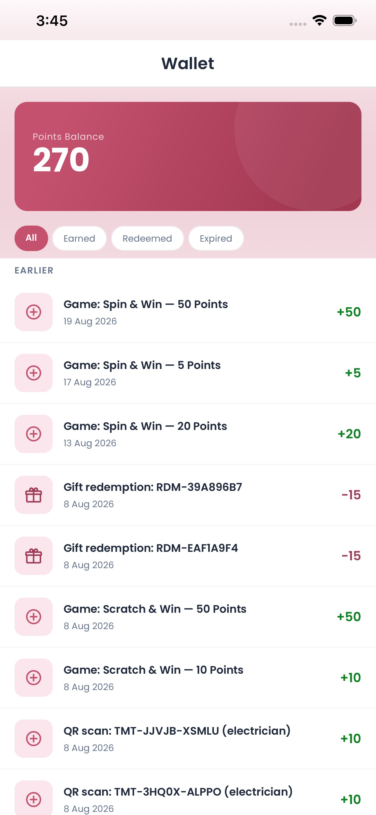Screenshot 2 of Bodytonic Rewards