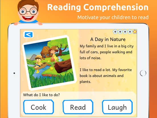 I Read: Reading Comprehension