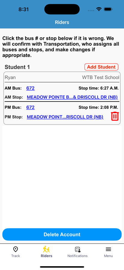 WheresTheBus Screenshots