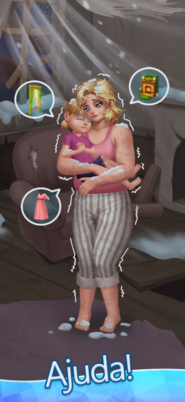 Beauty Tiles: Story&Makeover screenshot 2