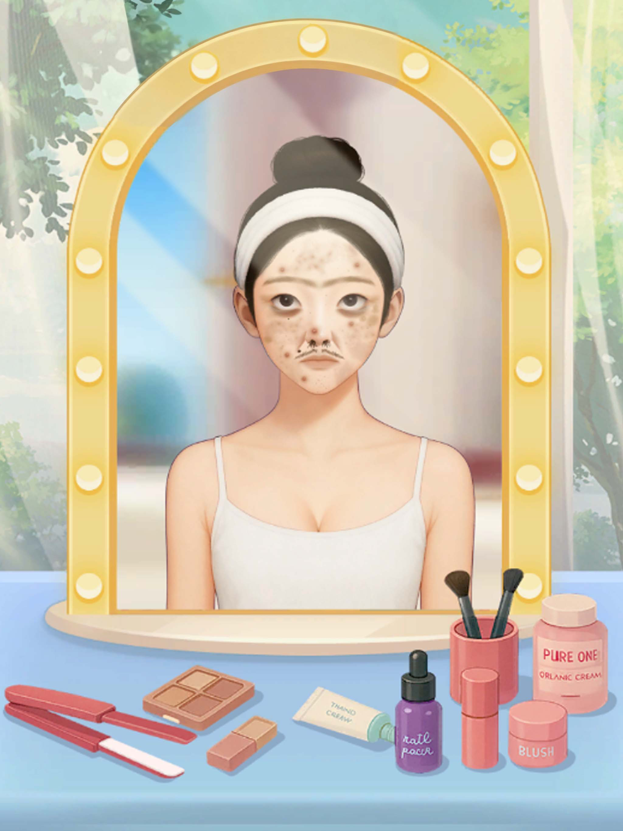 Makeup Craze:Triple Sort Match screenshot 15
