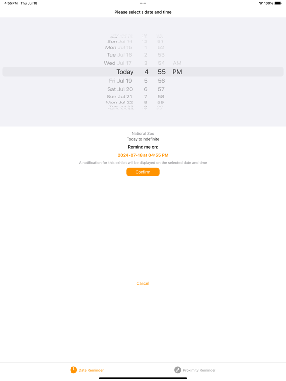 Screenshot #6 pour Exhibit Finder DC