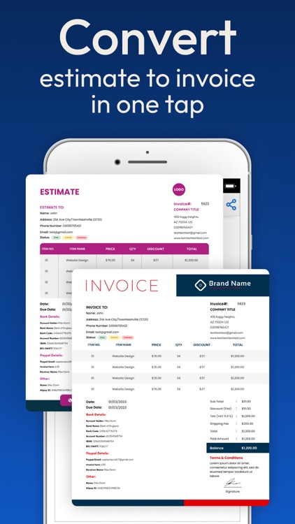 Invoice Creator・Receipt Maker screenshot-5