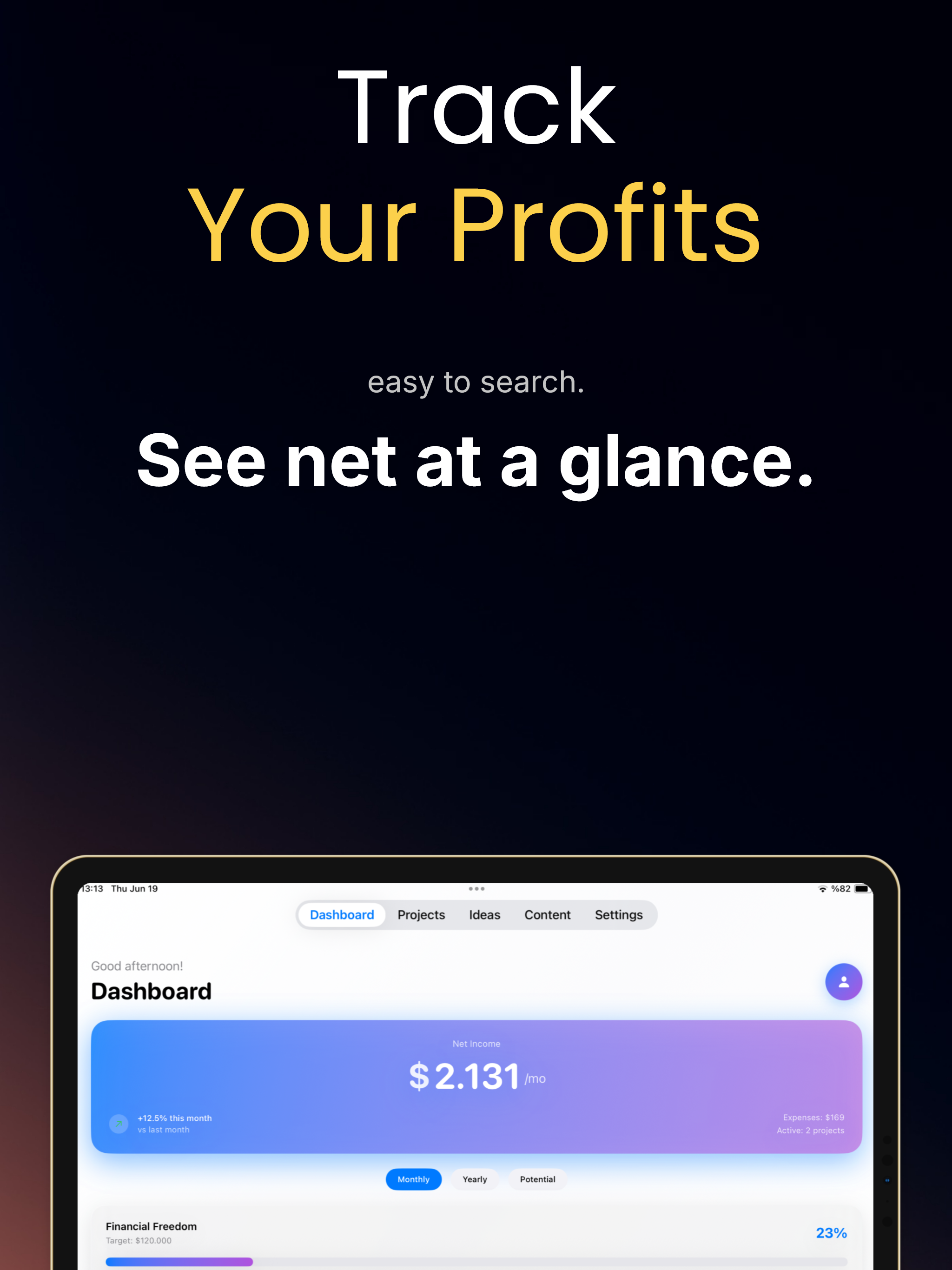Side Hustle Income Tracker
