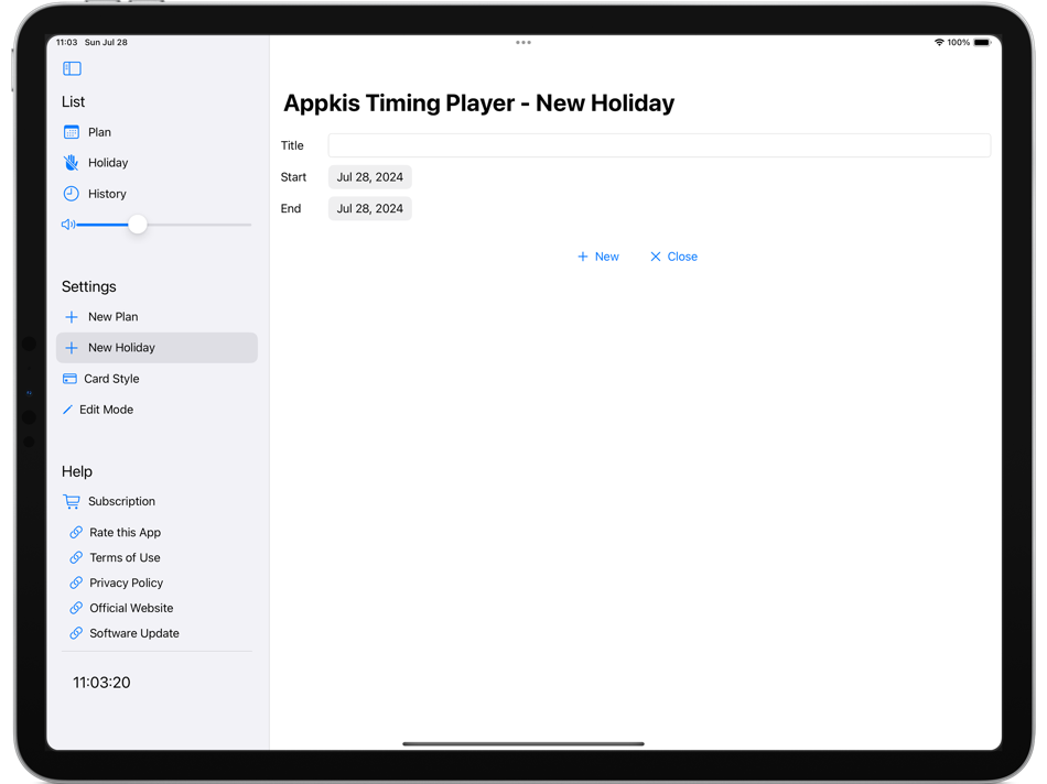 #8. Appkis Timing Player (macOS) 게시자: Zhongshan Minimal Software Studio (Individually Owned Business)
