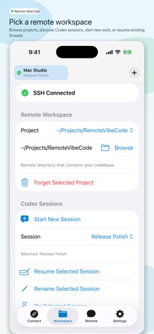 Remote VibeCode Screenshot 6 of 6