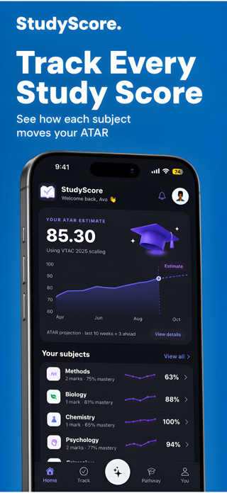 StudyScore: ATAR Predictor Screenshot 2 of 10
