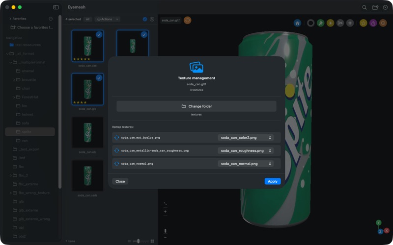 Eyemesh screenshot 6