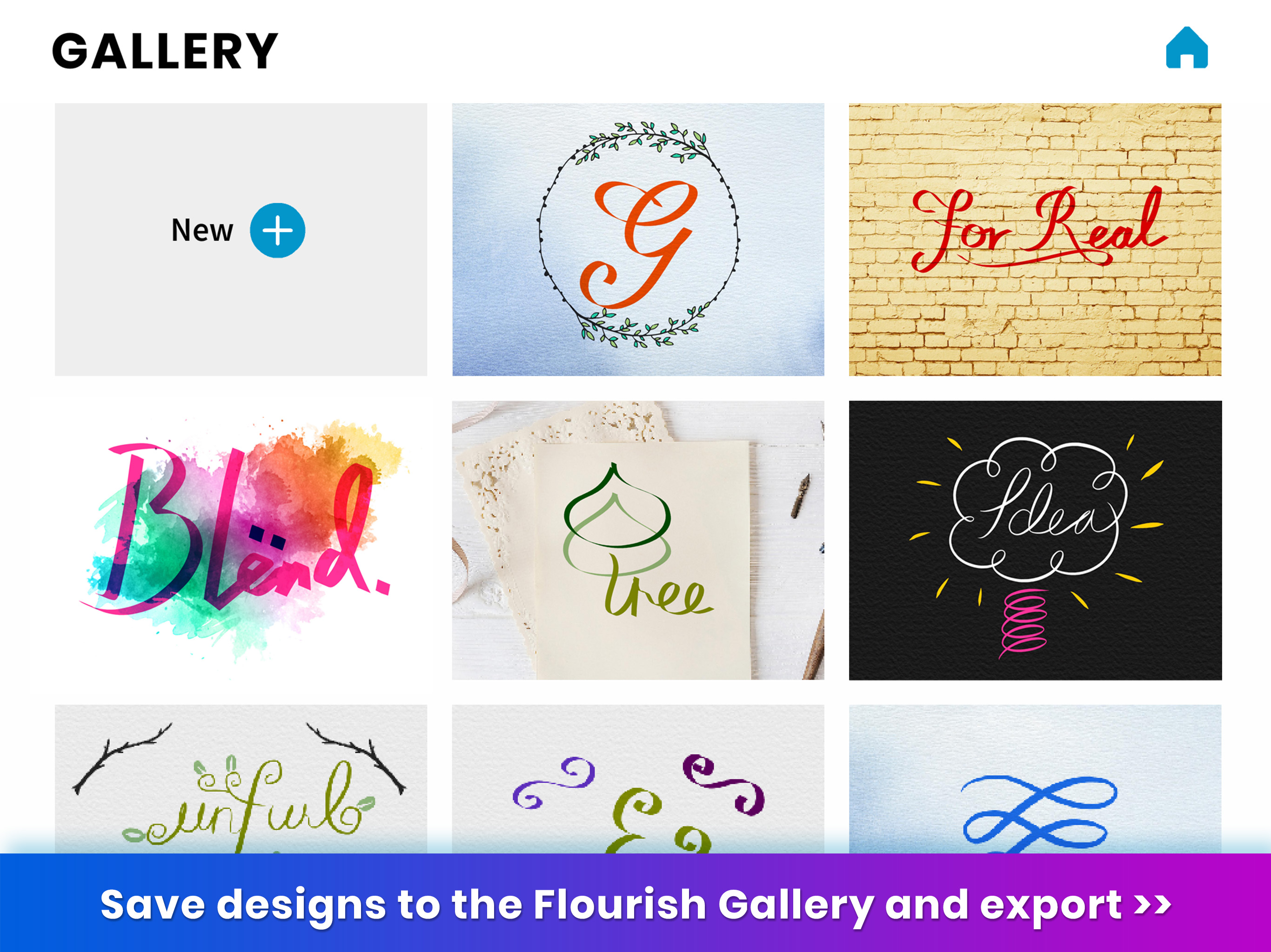 Calligraphy Tracing - Flourish