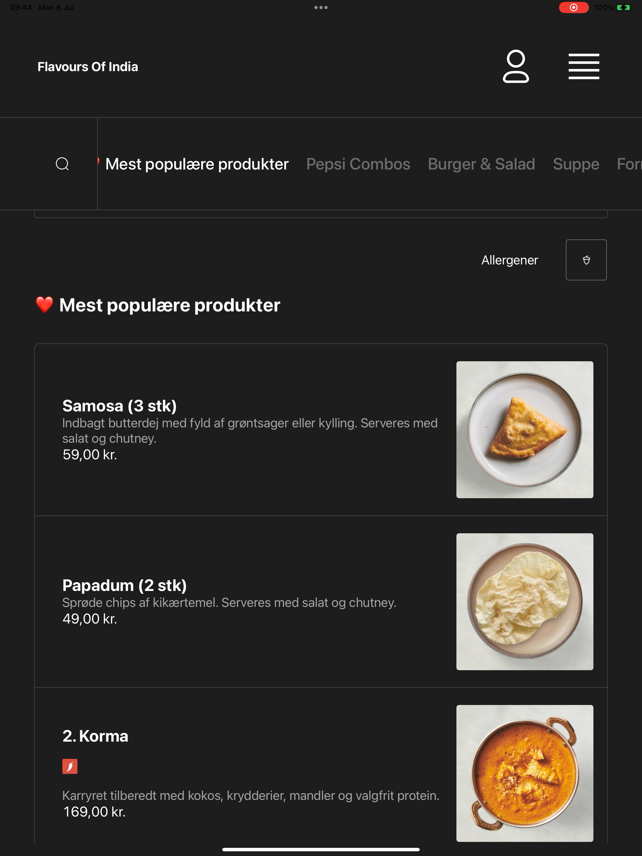 Flavours Of India screenshot 10