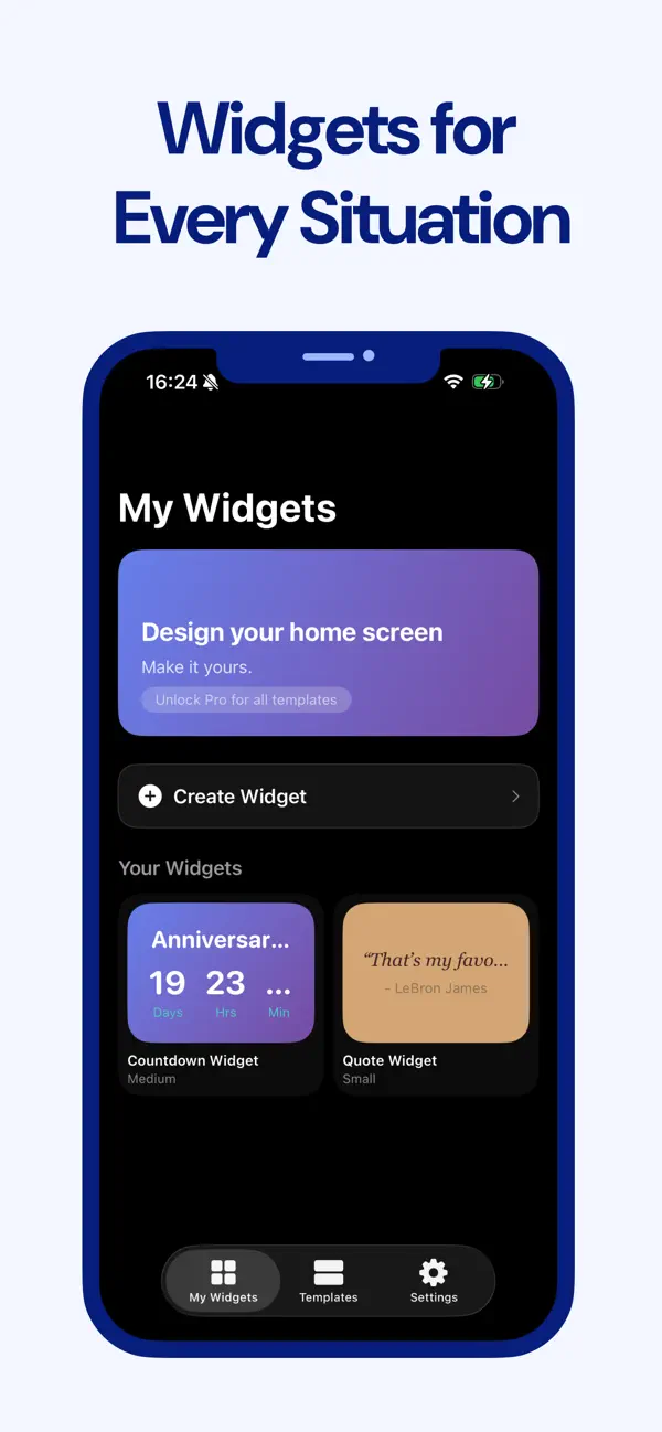 #2. Widgetly: Widget & Icon Themes (iOS) Ved: Alexis Raimbault