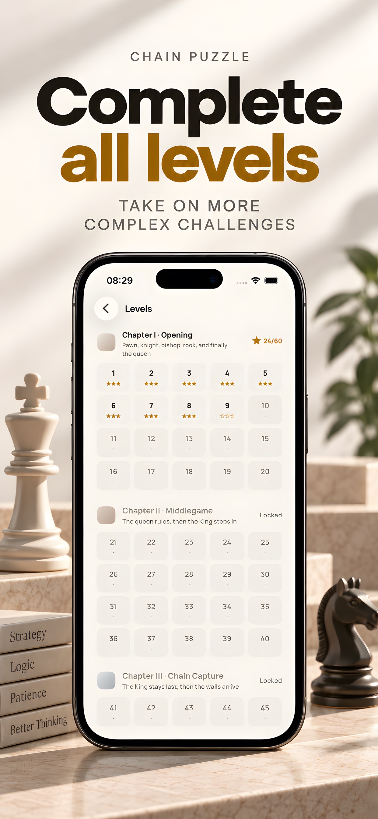 Screenshot 2 of Chain Capture: a chess saga