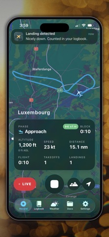 LetzFly Pilot Flight Recorder Screenshot 2 of 10