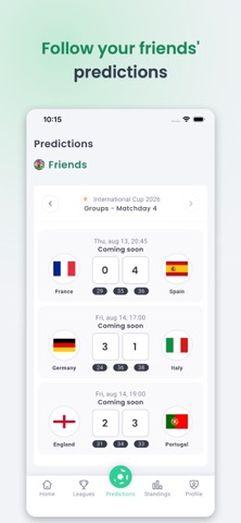 FunProno - Soccer predictions Screenshot 6 of 7