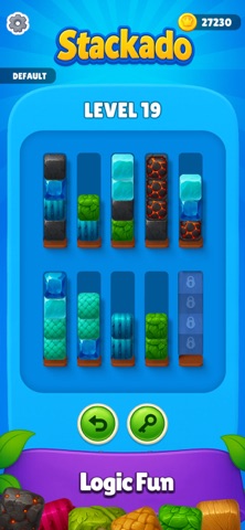 Stackado: Stack & Sort Puzzle Screenshot 2 of 5