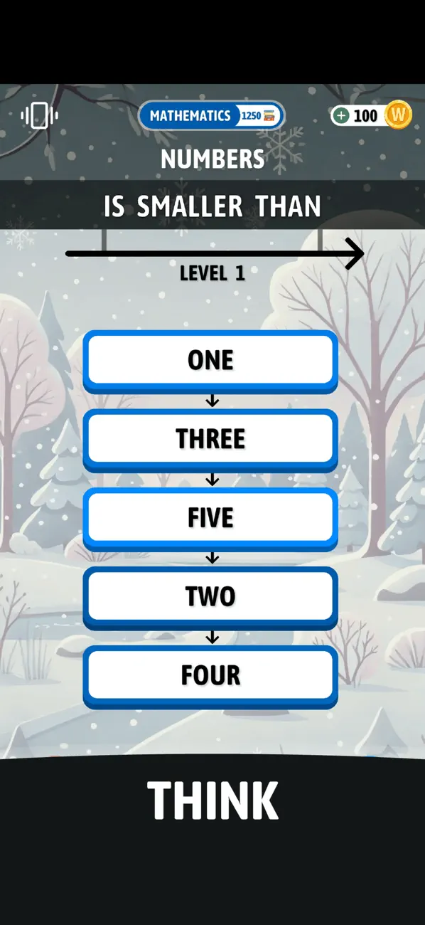 Screenshot #1 pour Word Order: Trivia Arrange