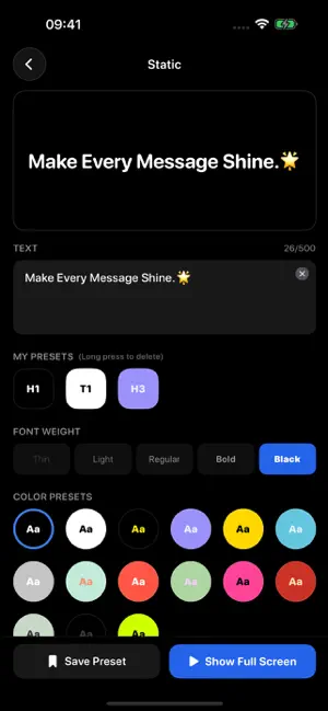 LED Banner - Pocket Sign App screenshot 2