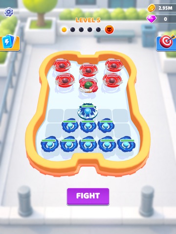 Spinner Merge Blitz iPad screenshot