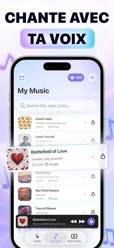 AI Music - Generator screenshot 2 of 8