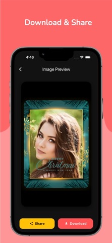 Christmas New Year Photo Maker screenshot