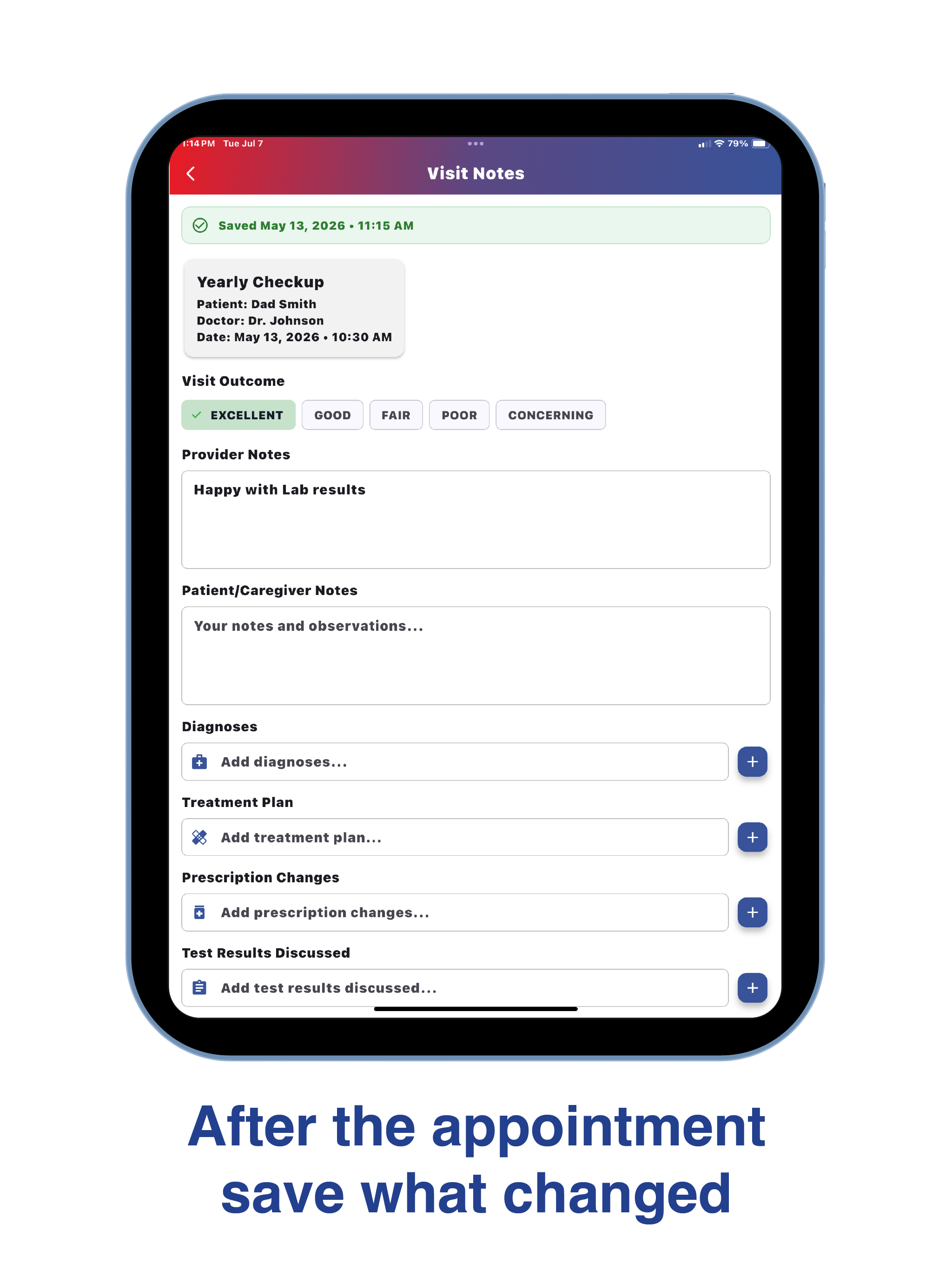Family Medical Organizer