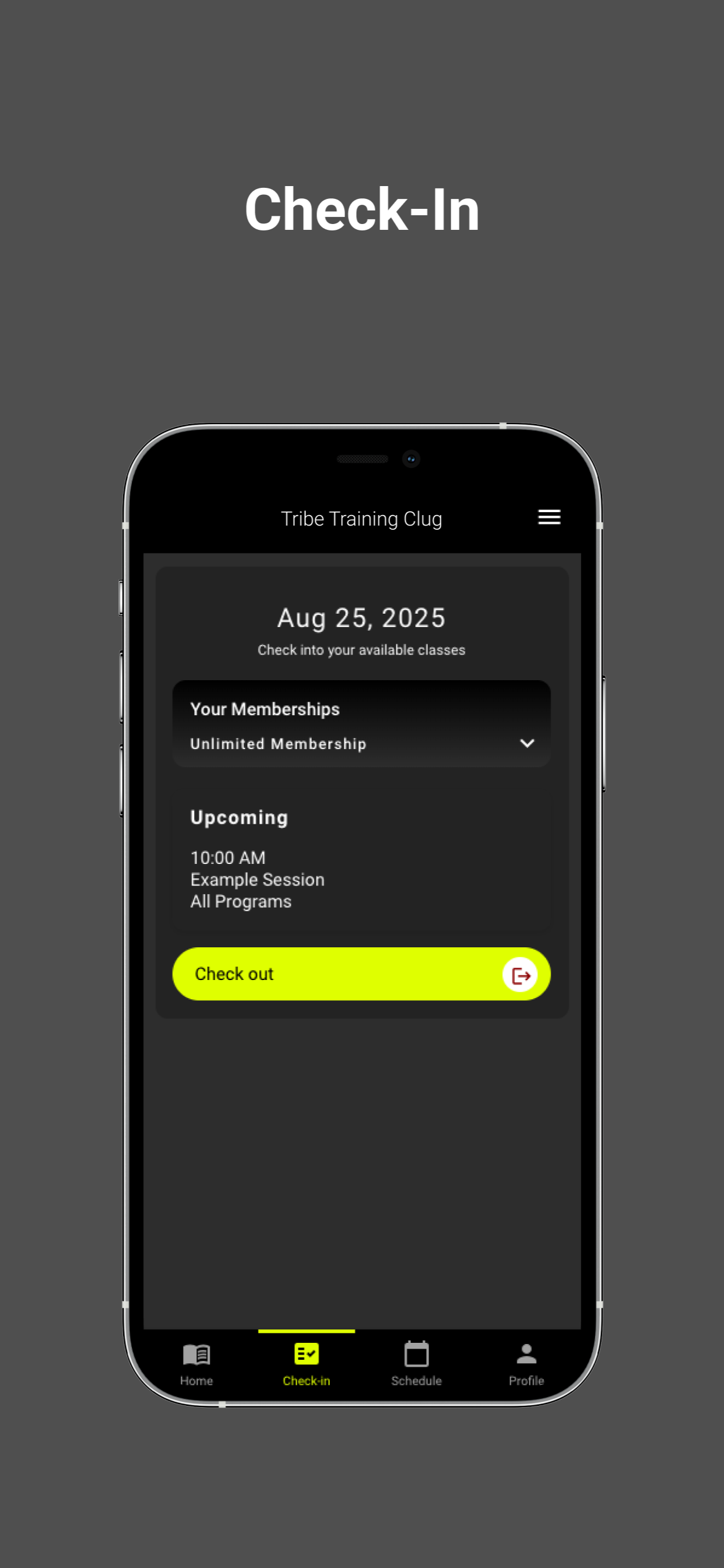 TRIBE TRAINING CLUB screenshot 2