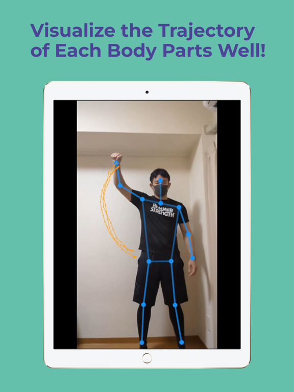 Pose & Tracking iPad screenshot 2 - Sports app