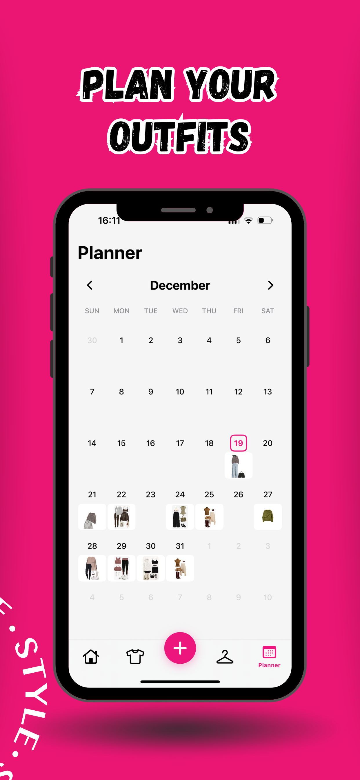 DOP: Daily Outfit Planner