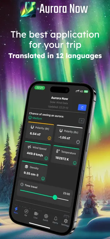 Aurora Now - Alerts & Forecast screenshot 1 of 6