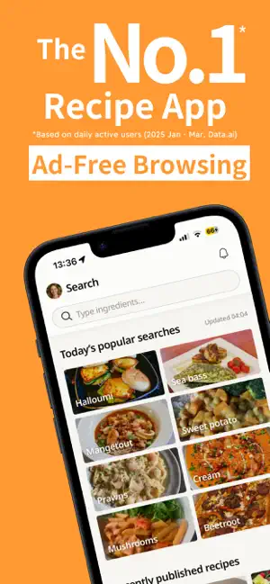 Cookpad: Recipe & Meal Planner screenshot 1
