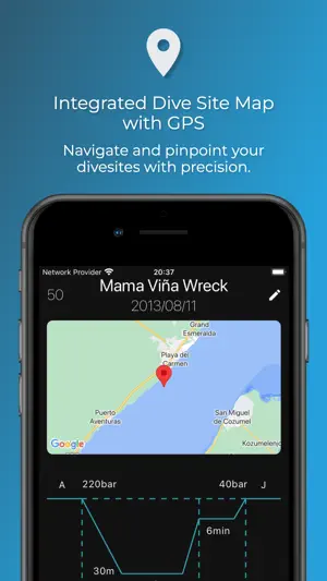 Scuba Diving Logbook Octologs screenshot 3