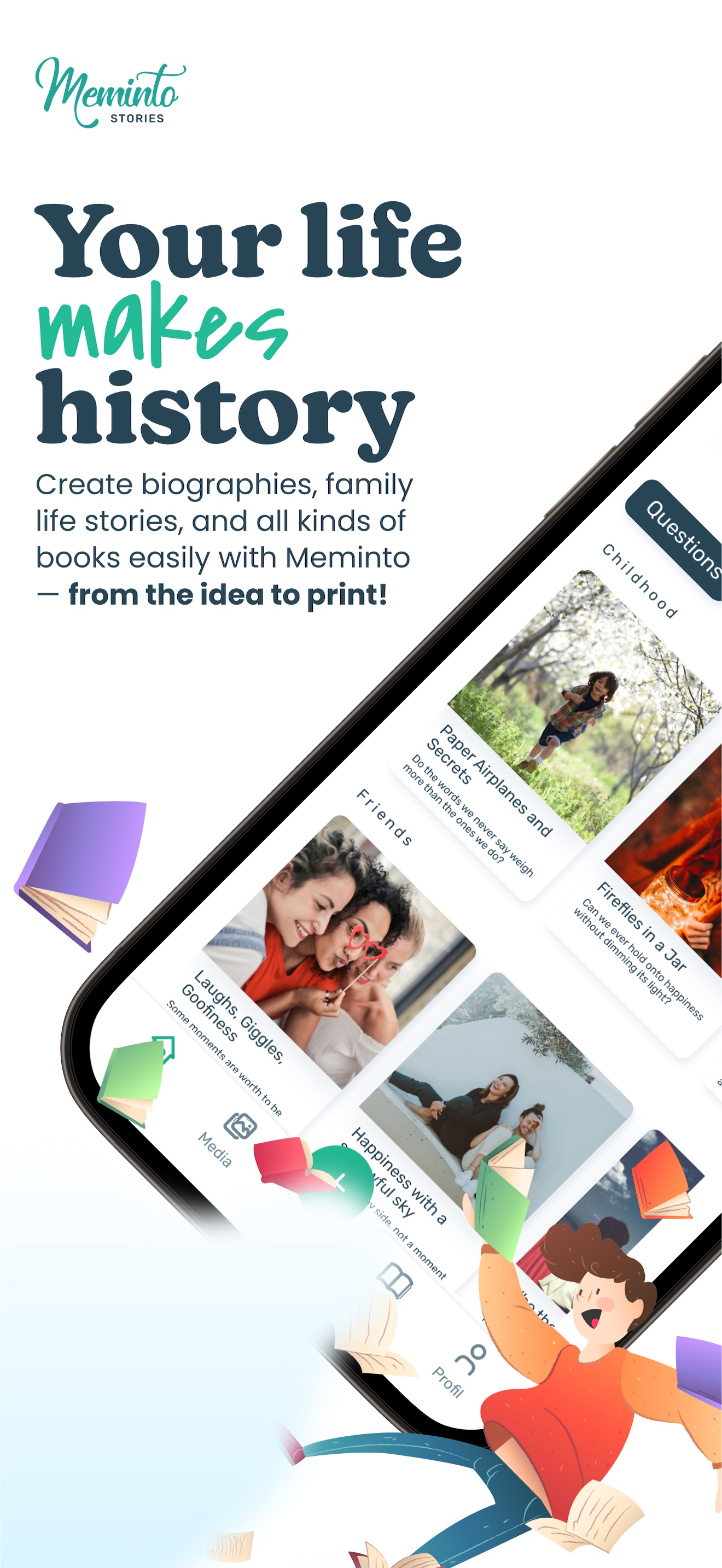 Meminto Stories | Write Books