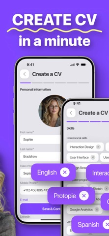 Resume Builder & Creator PRO Screenshot 6 of 9