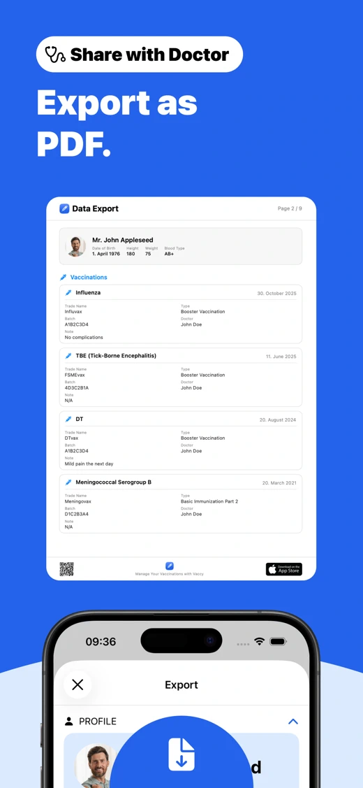 Vaccy: Immunization Record screenshot 7