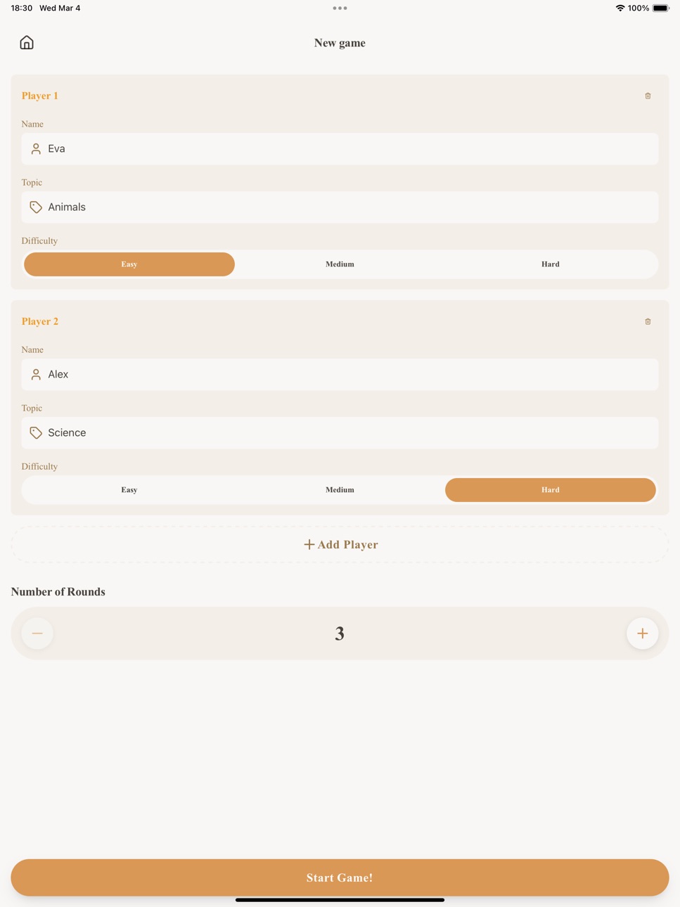 iPad screenshot