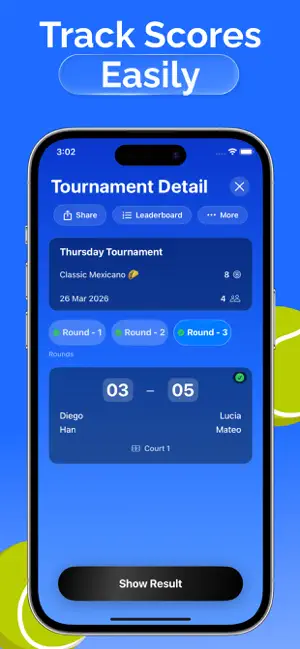 Padel Americano & Mexicano App screenshot 3