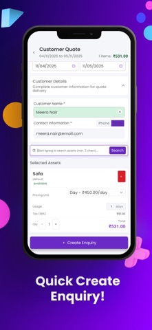Rentablez: Rental ERP Software screenshot