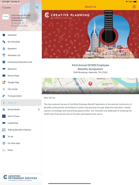 App screenshot