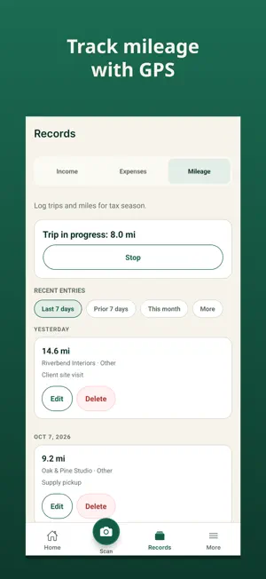 Paperroot: Receipts & Taxes screenshot 3