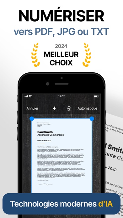 Screenshot #1 pour AI Scanner Document to PDF OCR